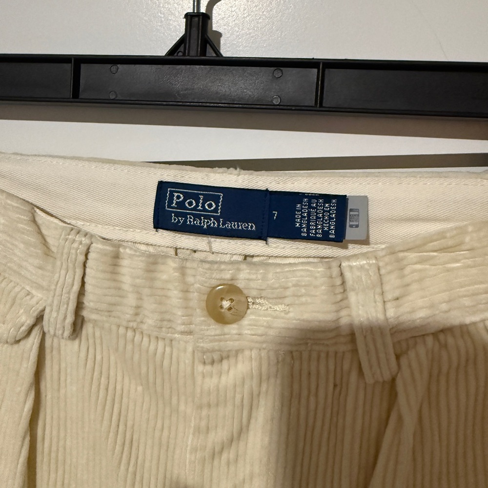 Polo by Ralph Lauren Boy’s Corduroy Pants - Cream - Picture 3 of 5